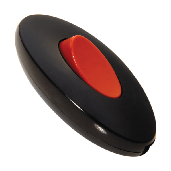 Intermediate -Black - Red Button